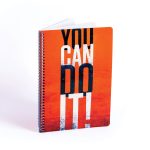 دفتر دوخط 60 برگ فنری