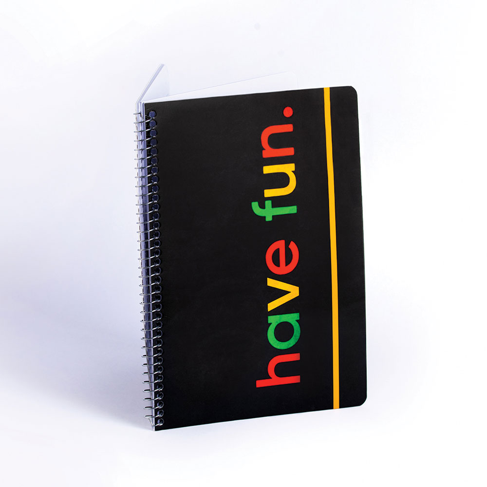 E600106-2 دفتر دوخط 60 برگ فنری - تصویر 1