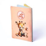 دفتر حاشیه دار60 برگ فنری