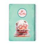 دفتر حاشیه دار60 برگ فنری - تصویر 2