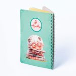 دفتر حاشیه دار60 برگ فنری