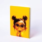 دفتر خطدار50 برگ فنری