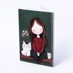 دفتر خطدار50 برگ فنری