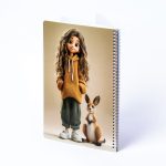 دفتر خطدار50 برگ فنری