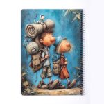 دفتر خطدار50 برگ فنری - تصویر 2