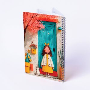 دفتر خطدار50 برگ فنری