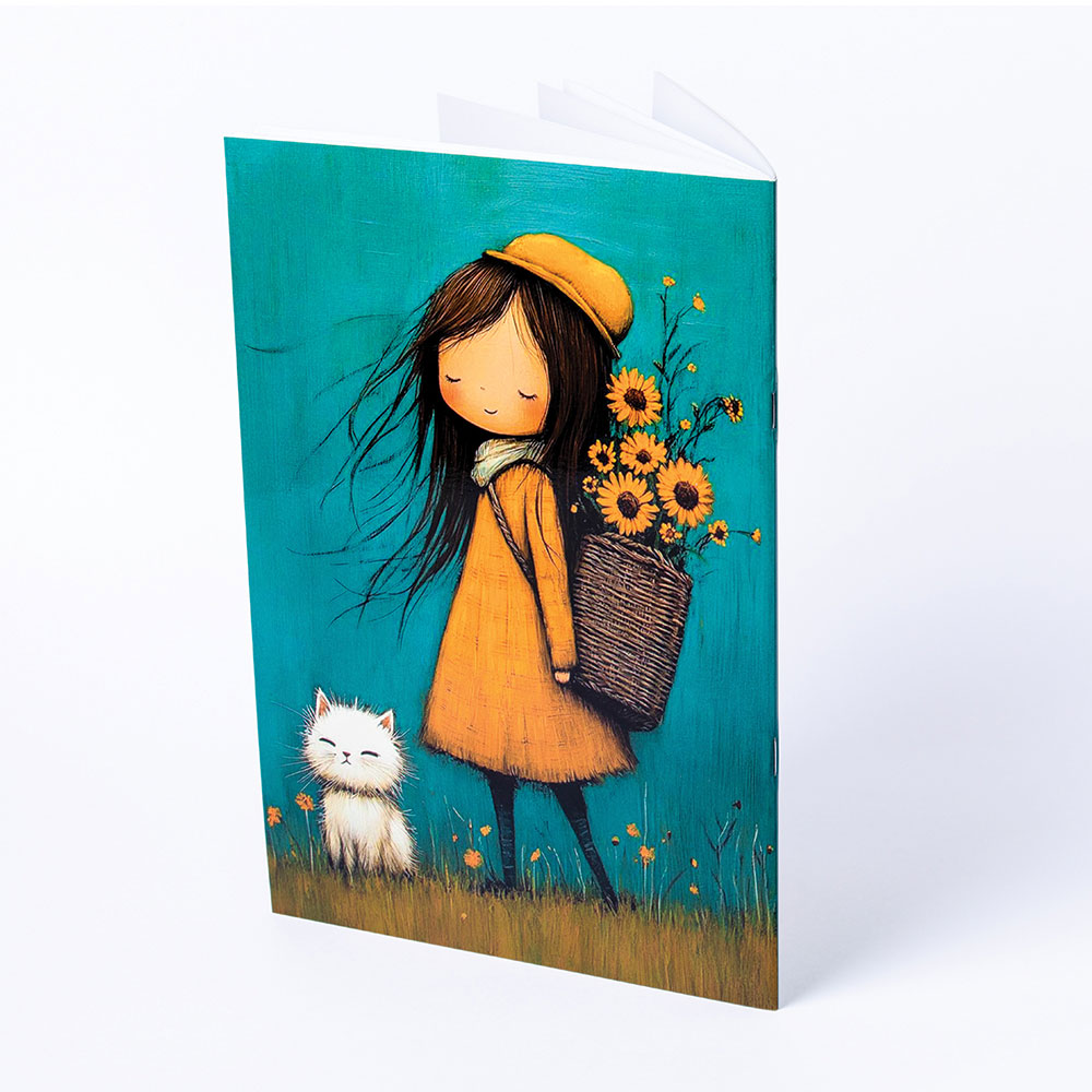 N240706-2 دفتر نقاشی 24 برگ منگنه - تصویر 1